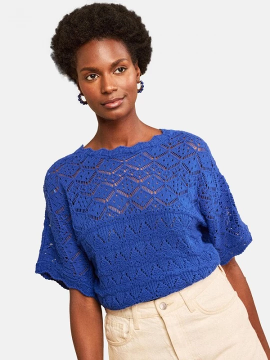 Foto van product love & roses Trui blauw