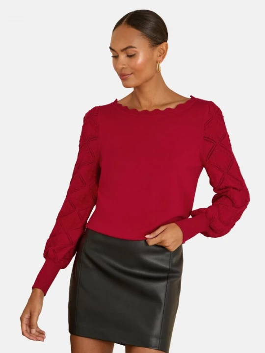 Foto van product love & roses Trui rood