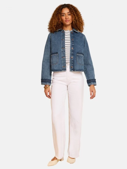 Foto van product love & roses Tussenjas blauw denim