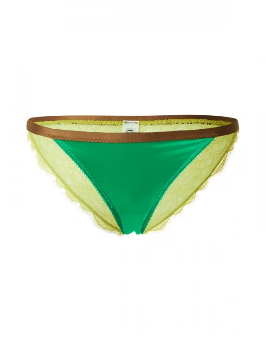 Foto van product LOVE Stories Slip 'WILD ROSE' bruin / groen / kiwi