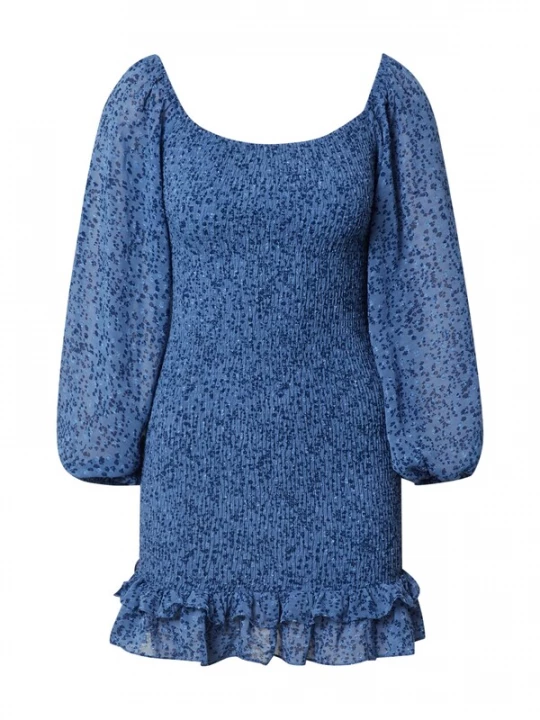 Foto van product Love Triangle Jurk blauw / donkerblauw