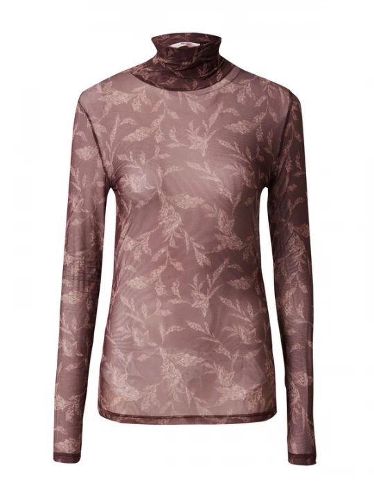Foto van product Lovechild 1979 Shirt 'Tulip' zwart / transparant