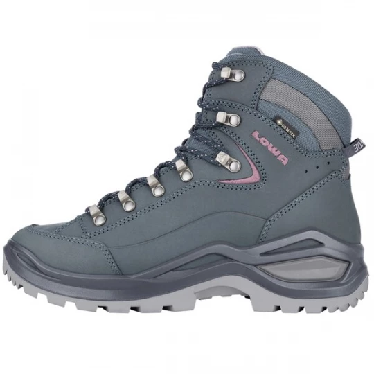 Foto van product LOWA Boots 'Renegade EVO GTX Mid' smoky blue / pink