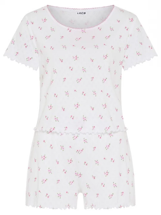 Foto van product LSCN by LASCANA Korte pyjama wit