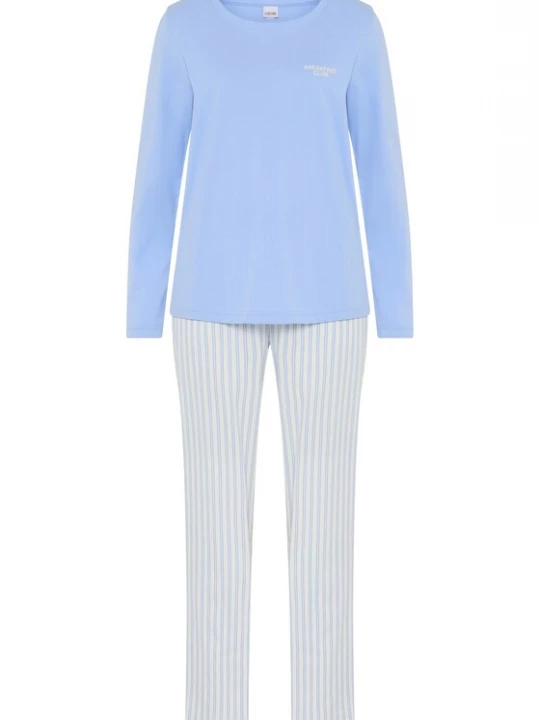 Foto van product LSCN by LASCANA Pyjama blauw / wit