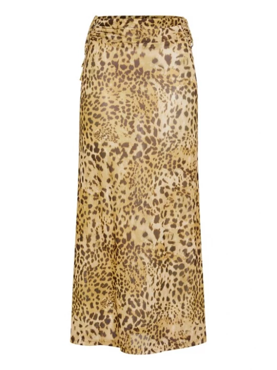Foto van product LSCN by LASCANA Rok beige / donkerbeige / bruin