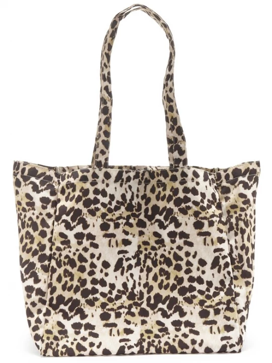 Foto van product LSCN by LASCANA Shopper beige / donkerblauw / wit