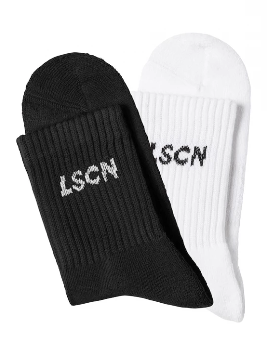 Foto van product LSCN by LASCANA Sokken zwart / wit
