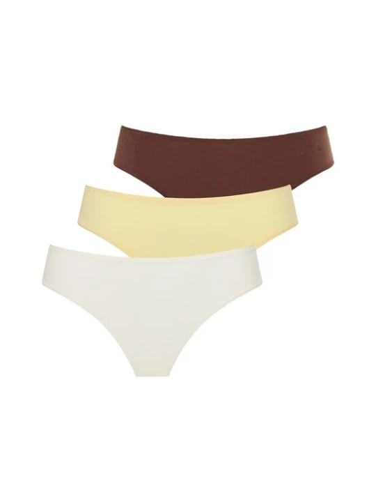 Foto van product LSCN by LASCANA String bruin / geel / wit