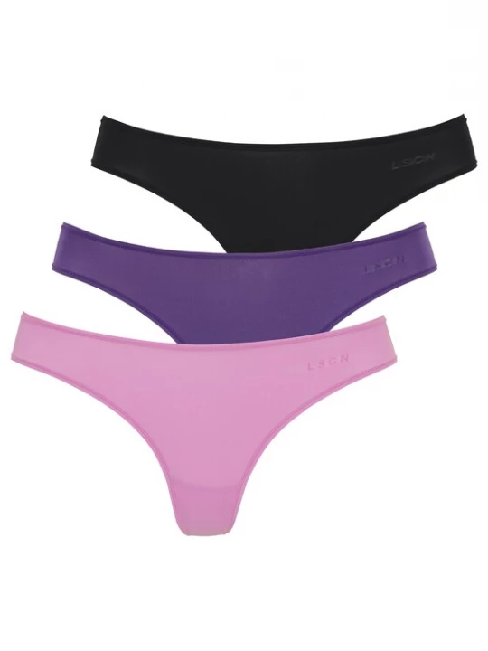 Foto van product LSCN by LASCANA String lila / pink / zwart