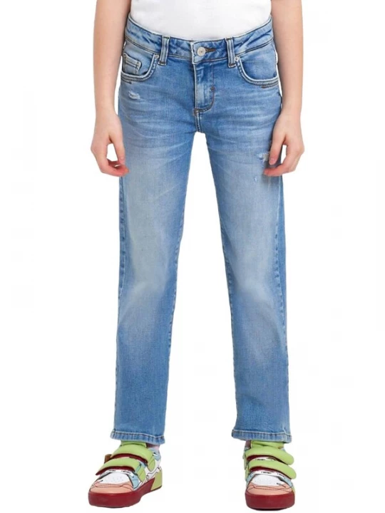 Foto van product LTB Jeans Jeans 'LTB Jeans Baby Girl Galina G Mid Waist Straight Leg Jeans' blauw