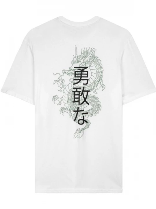 Foto van product LTB Jeans Shirt 'Japanese Print T-Shirt' wit