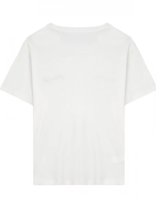 Foto van product LTB Jeans Shirt 'Minimal Print T-Shirt' wit