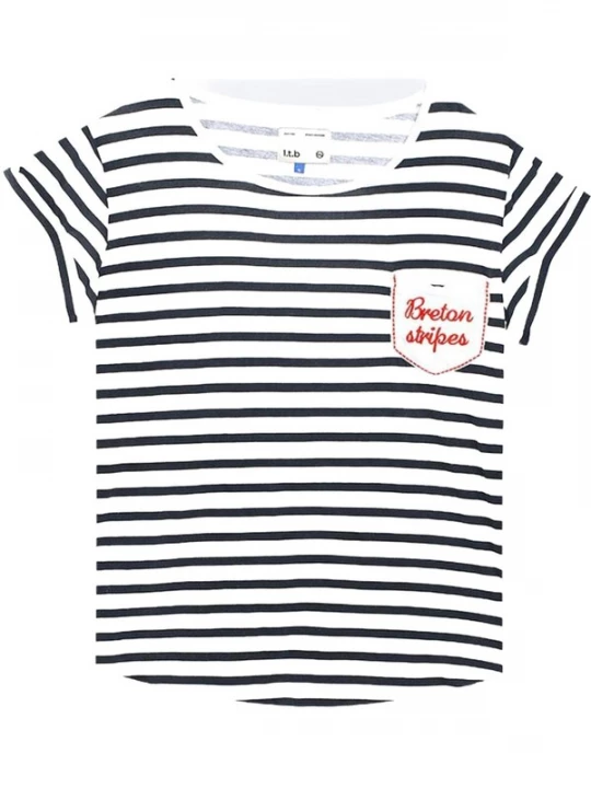 Foto van product LTB Jeans Shirt 'Striped T-Shirt' wit