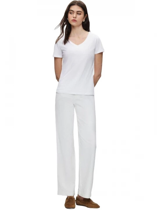 Foto van product LTB Jeans Shirt 'V-Neck T-Shirt' wit