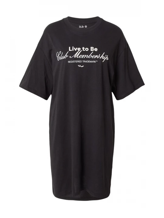 Foto van product LTB Jurk 'YENAFE' zwart / wit