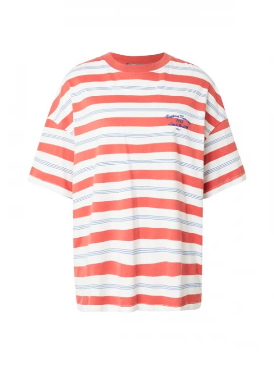 Foto van product LTB Shirt 'GOSEPE' navy / oranje / wit