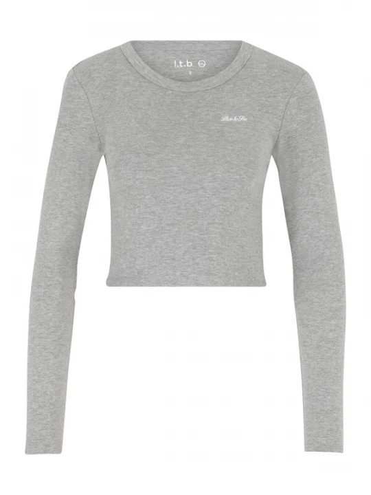 Foto van product LTB Shirt 'Lenka' grijs gemêleerd