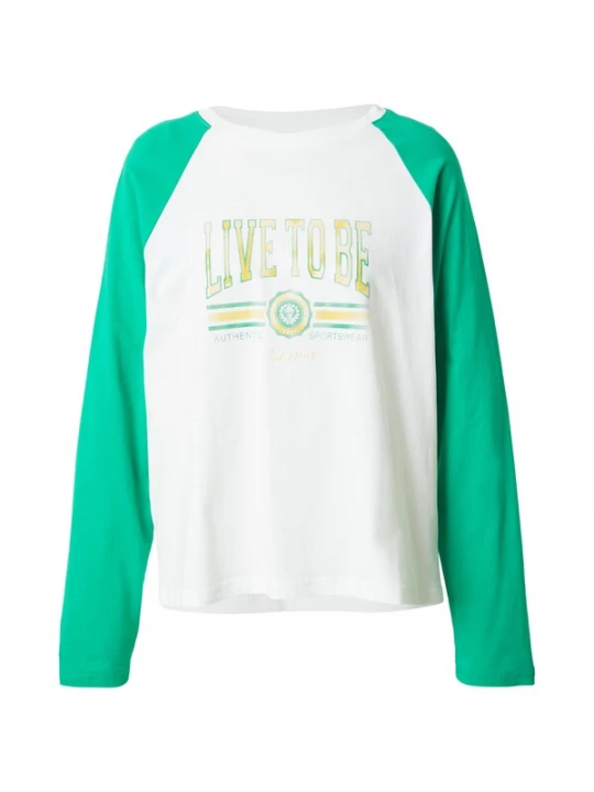 Foto van product LTB Shirt 'TOMAHA' turquoise / geel / wit