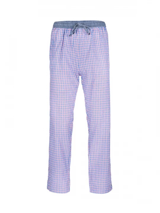 Foto van product Luca David Pyjamabroek 'Olden Glory' blauw / rood / offwhite