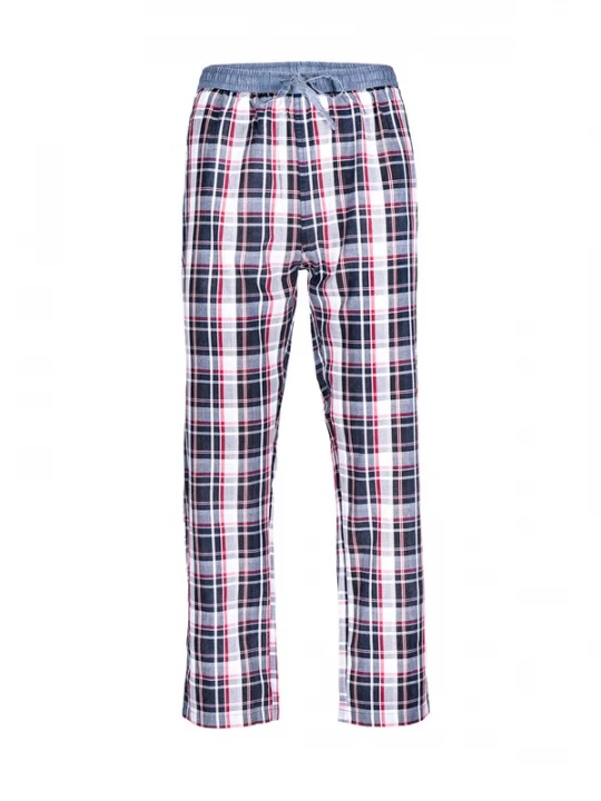 Foto van product Luca David Pyjamabroek 'Olden Glory' marine / nachtblauw / rood / offwhite