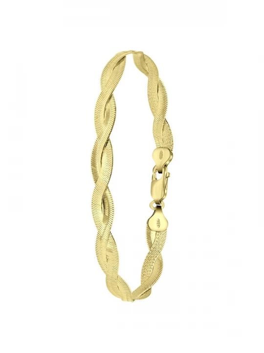 Foto van product Lucardi Armband 'Basic' goud