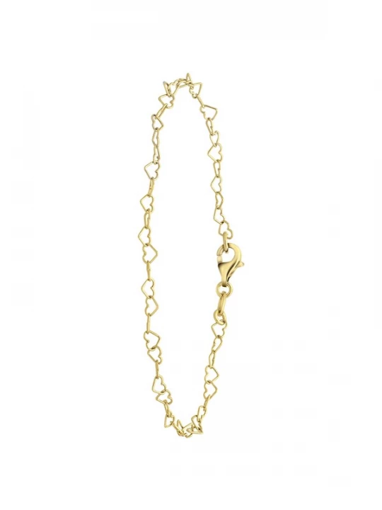 Foto van product Lucardi Armband 'Basic' goud