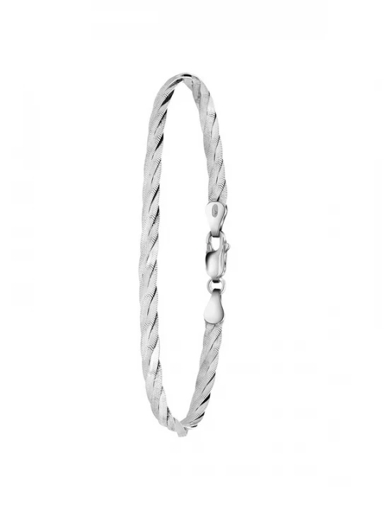 Foto van product Lucardi Armband 'Basic' zilver