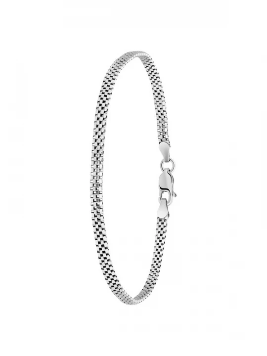 Foto van product Lucardi Armband 'Basic' zilver