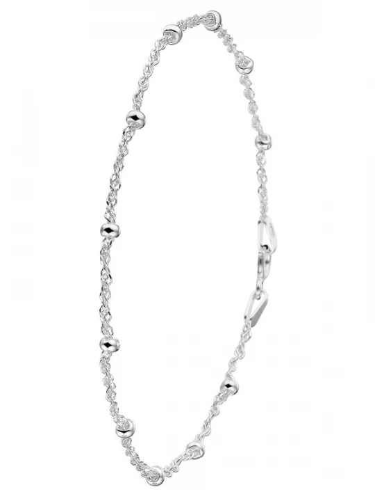 Foto van product Lucardi Armband 'Basic' zilver