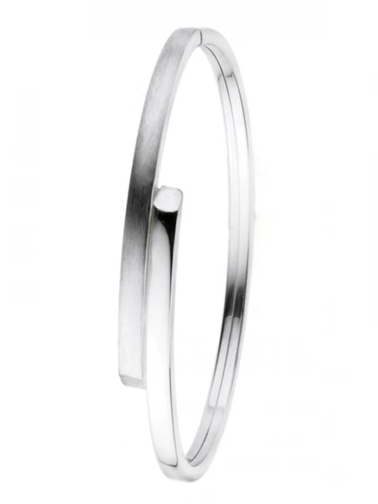 Foto van product Lucardi Armband 'Basic' zilver