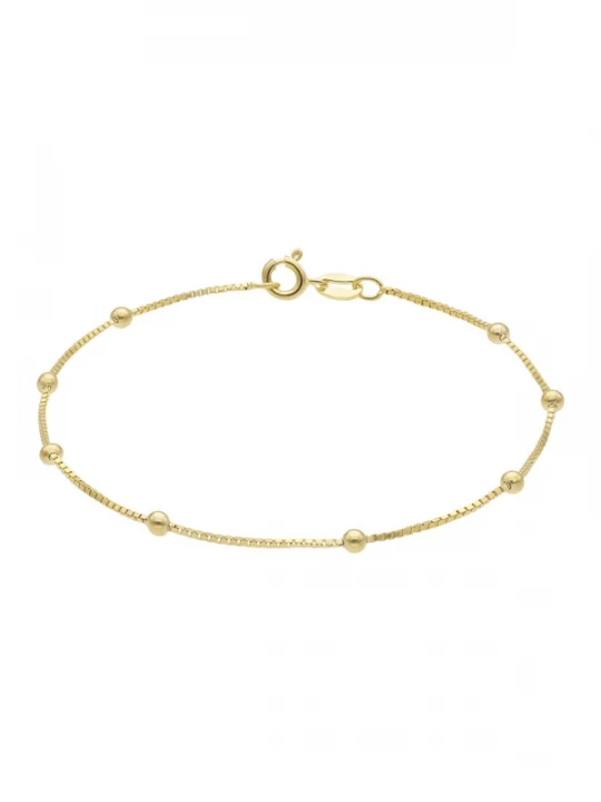 Foto van product Lucardi Armband 'Elegant leger' goud