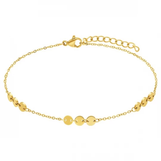 Foto van product Lucardi Armband 'Essentials' goud