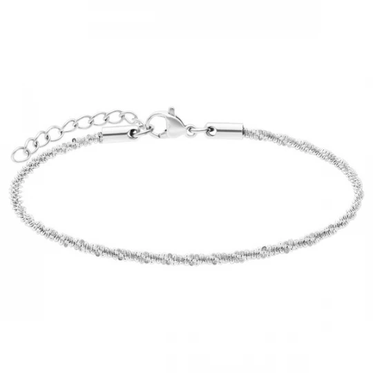 Foto van product Lucardi Armband 'Essentials' zilver