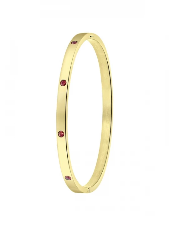 Foto van product Lucardi Armband goud / lila