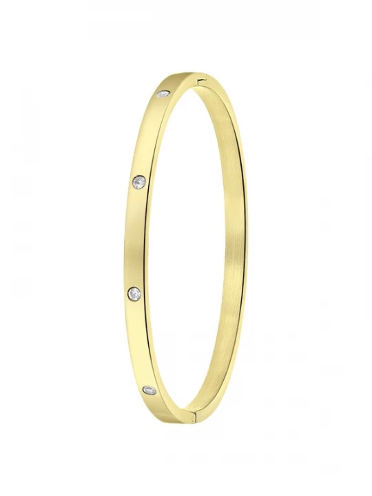 Foto van product Lucardi Armband goud / transparant