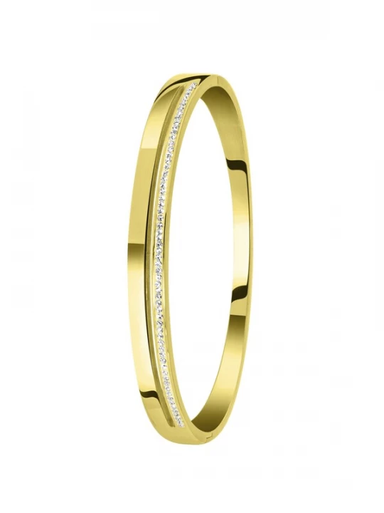 Foto van product Lucardi Armband goud / transparant