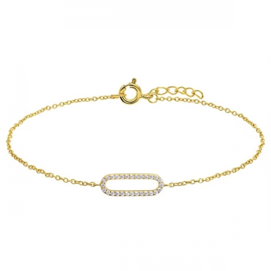 Foto van product Lucardi Armband goud / zilver