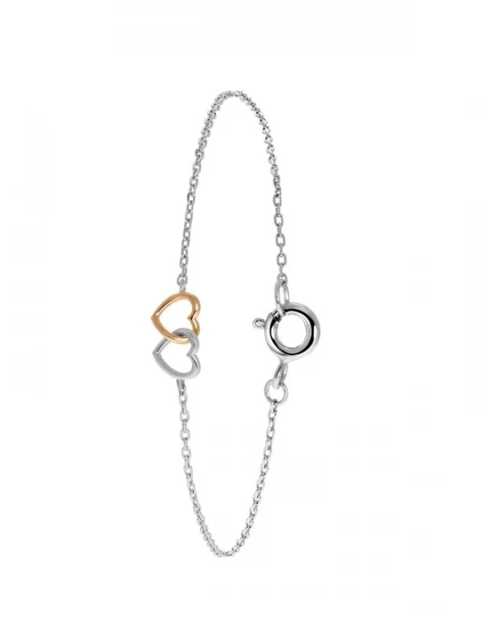Foto van product Lucardi Armband goud / zilver