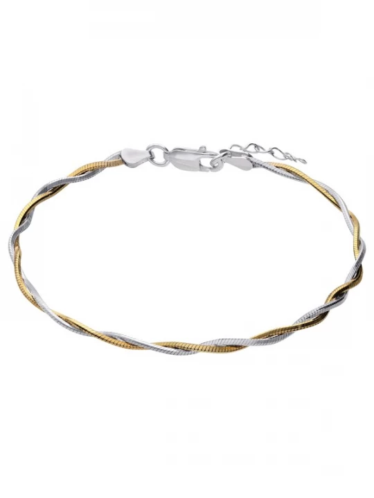 Foto van product Lucardi Armband goud / zilver
