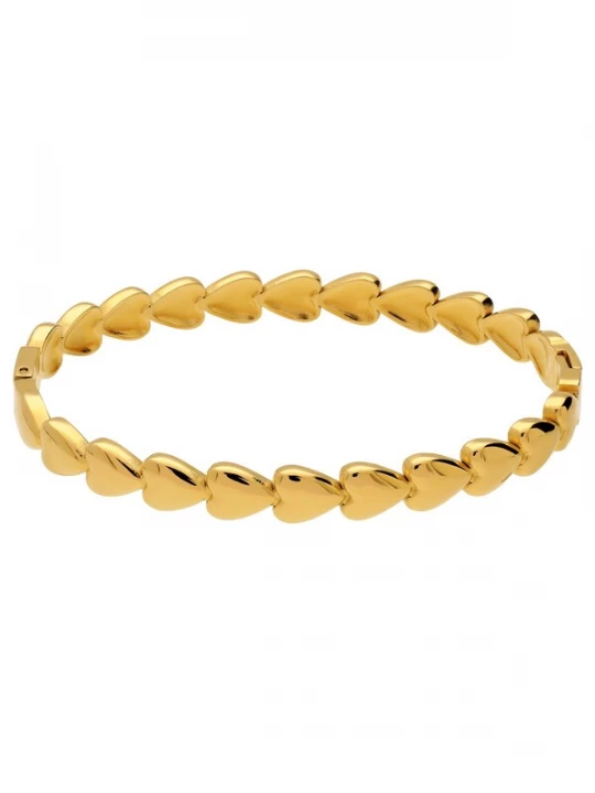 Foto van product Lucardi Armband 'Herz' goud