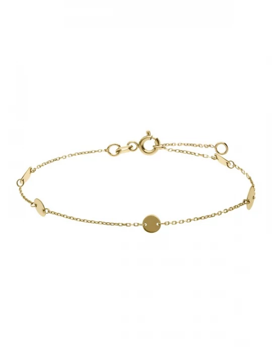 Foto van product Lucardi Armband 'Klassisch' goud