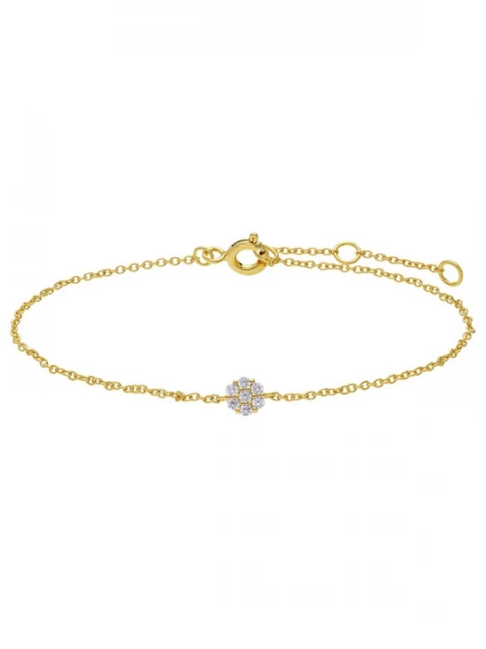 Foto van product Lucardi Armband 'Klassisch' goud