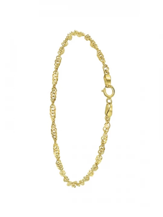 Foto van product Lucardi Armband 'Klassisch' goud