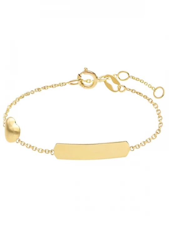 Foto van product Lucardi Armband 'Klassisch' goud
