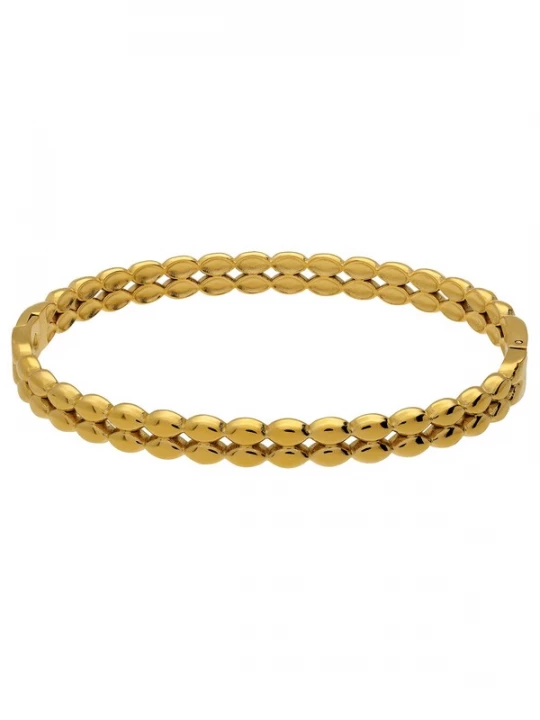 Foto van product Lucardi Armband 'Moderner Look' goud