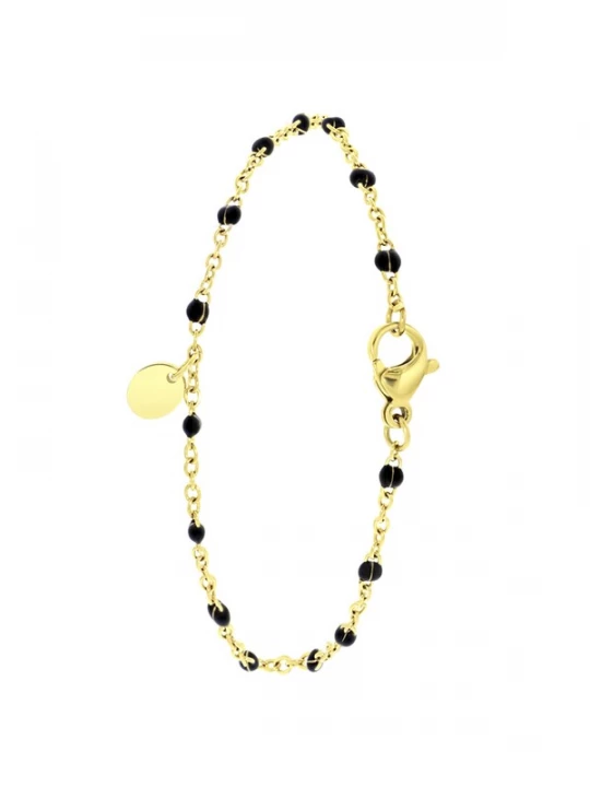 Foto van product Lucardi Armband navy / goud