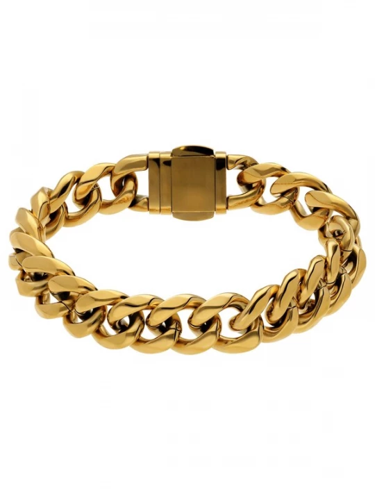 Foto van product Lucardi Armband 'Statement' goud