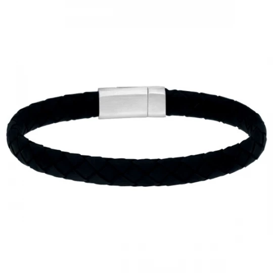 Foto van product Lucardi Armband 'Urban Story' zwart