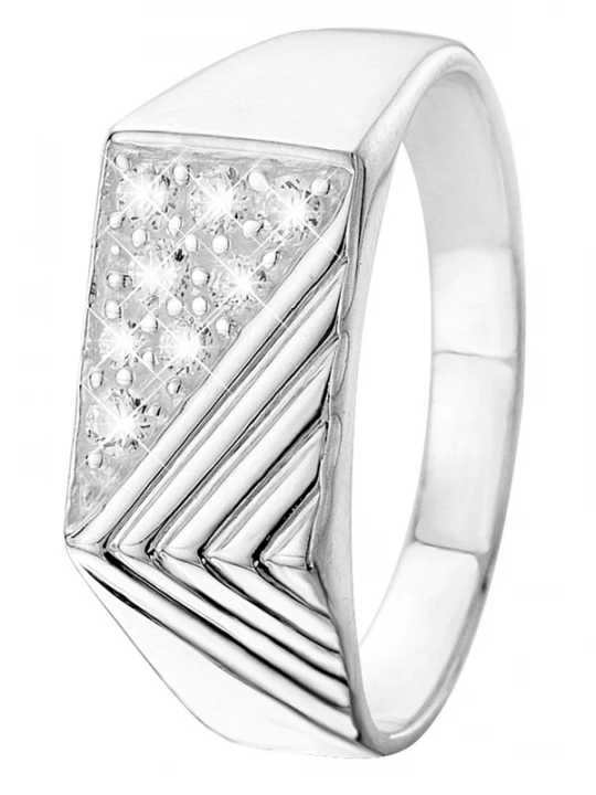 Foto van product Lucardi Ring zilver